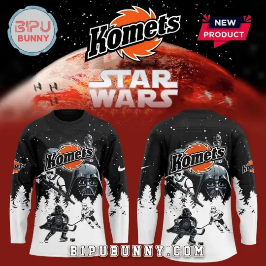 Discover Personalized Fort Wayne Komets Star Wa.rs 2025 Hockey Shirt Men's Fan Gear Gift