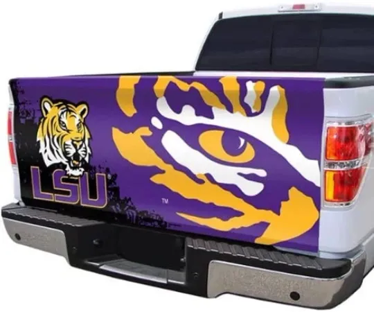 Tigers Tailgate Cover Truck Decal Full Color Auto