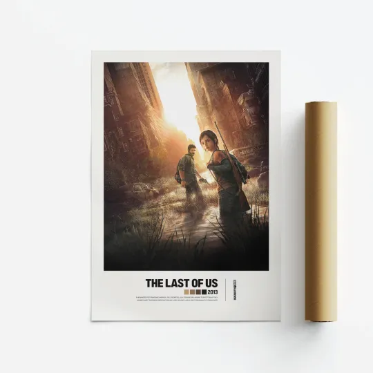 Discover The Last of Us (2013) Video Game Art Poster Vertical