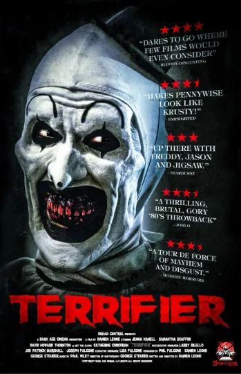 Terrifier Movie Poster , Premium Matte Vertical Poster