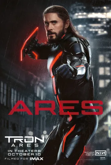 Discover Tron Ares Movie Poster - Jared Leto  - Vertical Premium Matte Poster