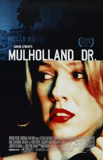 Mulholland Drive Movie Poster - David Lynch & Naomi Watts - Premium Matte Vertical