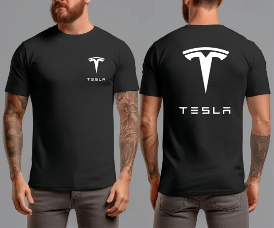Tesla Cybertruck Elon Musk SpaceX Double Sided T-Shirt