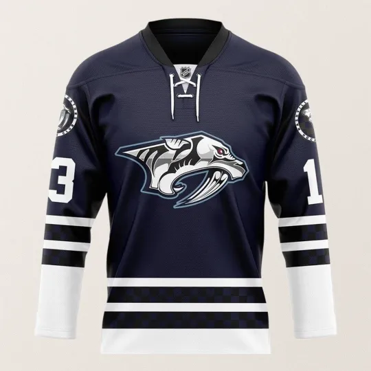 Discover Personalized Nashville Predators Swift #13 Hockey Shirt All Printed Fan Apparel