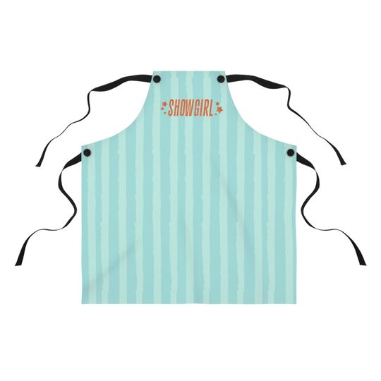 Showgirl Apron | Fun Cooking Gift, Baking Accessory, Culinary Apparel, Unique Kitchen Gear, Gift for Her