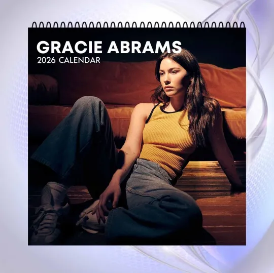 Gracie Abrams 2026 Calendar, Indie Pop Singer Wall Calendar, Fan Gift Idea