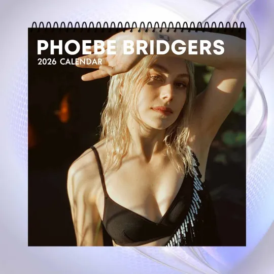 Phoebe Bridgers 2026 Calendar, Indie Singer Wall Calendar, Fan Gift Collectible