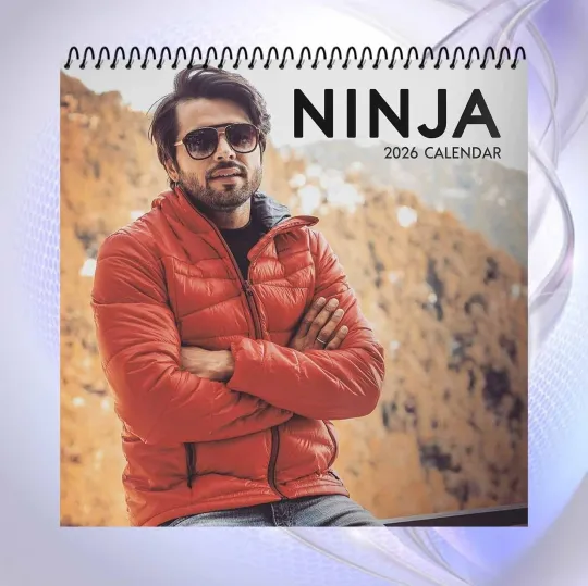 Discover Ninja 2026 Calendar, Punjabi Singer Wall Calendar for Fans and Collectors