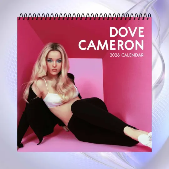 Dove Cameron 2026 Calendar, Pop Star Wall Calendar, Celebrity Gift Idea