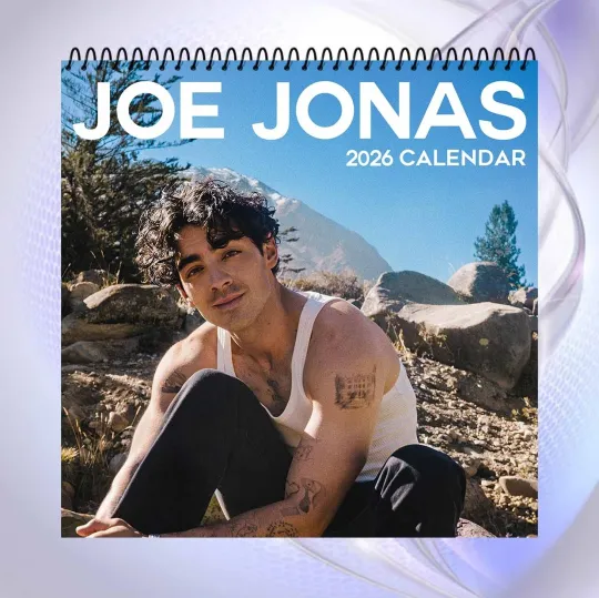 Joe Jonas 2026 Calendar, Celebrity Wall Calendar Gift for Music & Pop Fans