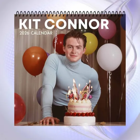 Kit Connor 2026 Calendar, Heartstopper Star Monthly Wall Calendar Fan Gift