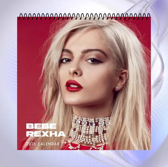 Discover Bebe Rexha 2026 Wall Calendar, Pop Music Art Print, Glamorous Home Decor Gift