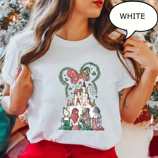 Discover Christmas Princess Castle T-Shirt