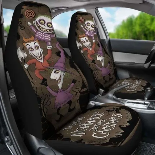 Nightmare Before Christmas Car Seat Covers