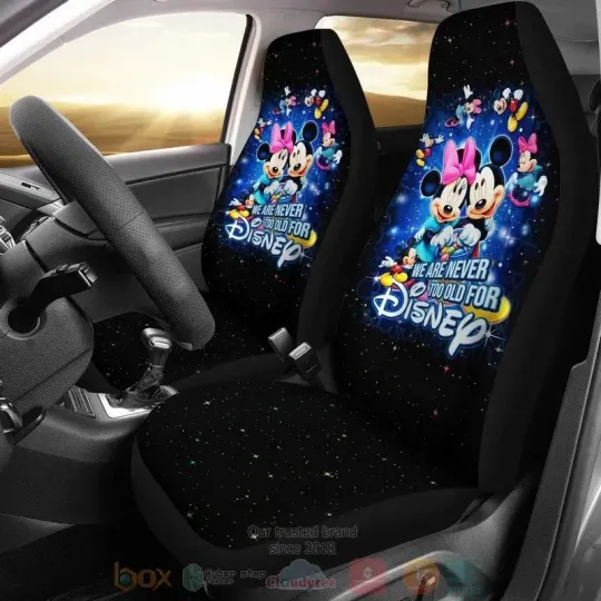 Discover Mickey Cartoon Car Seat Covers