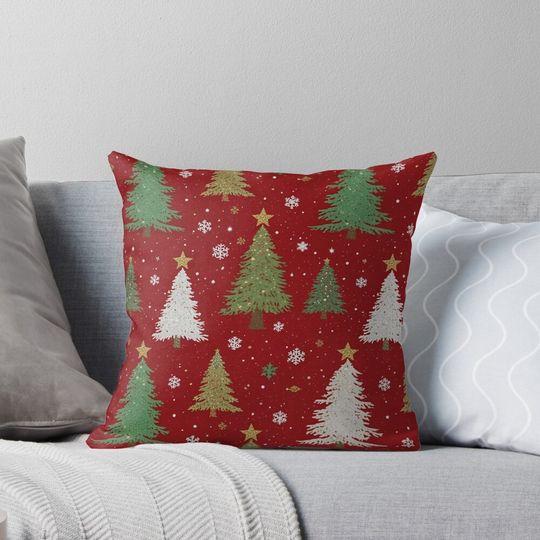 Discover “Magical Christmas Forest” Pillow