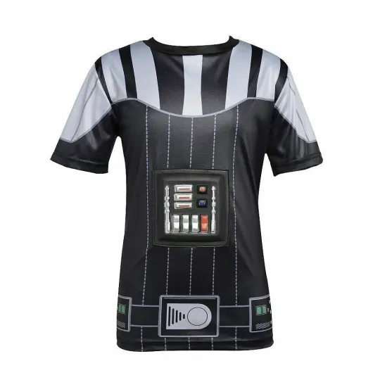 Discover Disney Darth Vader Star Wars 3D Shirt w/ Cape Halloween Costume Women