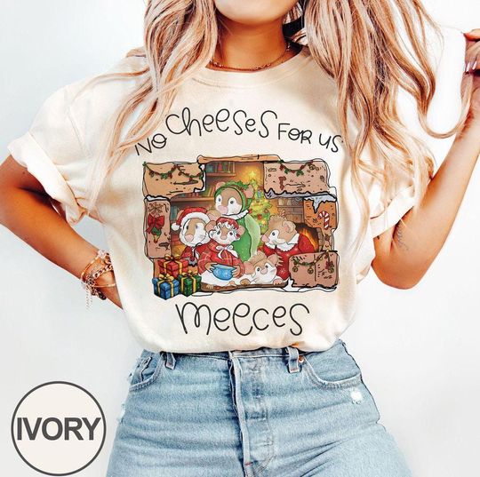 Discover Vintage Mice No Cheeses For Us Meeces Shirt, Disney Muppet Christmas Carol Shirt, Muppet Mice Holiday Tee, Mickey's Very Merry Party Outfit