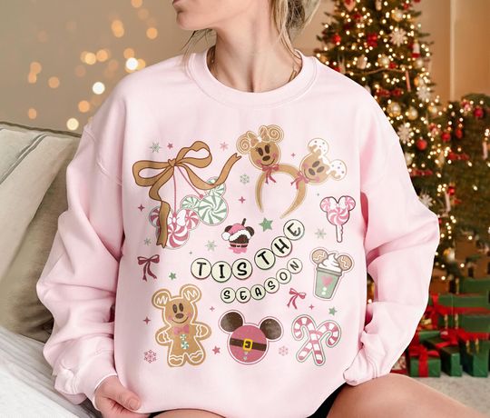 Discover Disney Christmas Shirt, Mickey Ear Holiday Tee, Disney Xmas Kids Shirt, Disneyland Trip Christmas Tee, Disney Holiday Top