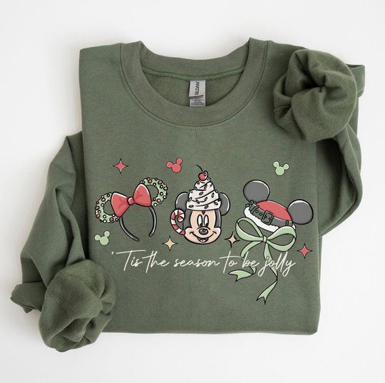 Discover Mickey's Very Merry Christmas Sweatshirt: Matching Family Christmas Tee