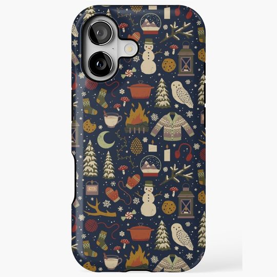 Discover Winter Nights iPhone Case