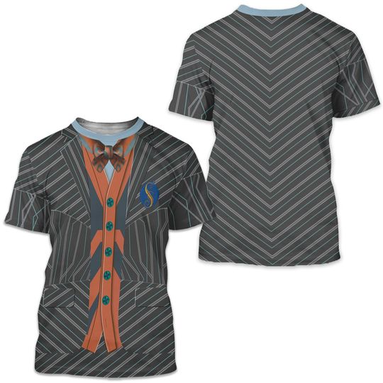 Boq Cosplay Shirt, Retro Wicked Inspired Costume, Shiz University Uniform