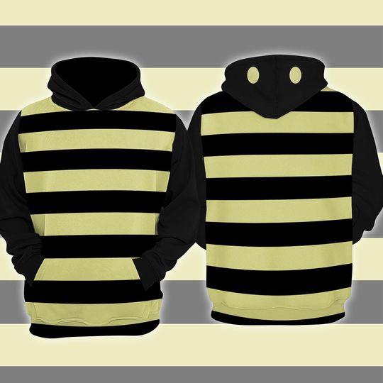 Discover Bee Cosplay 3D Full Over Print Hoodie, Bee Costume For Family Group, Halloween Costume Sweatshirt Hoodie, Bee Lovers Gift, Halloween Party