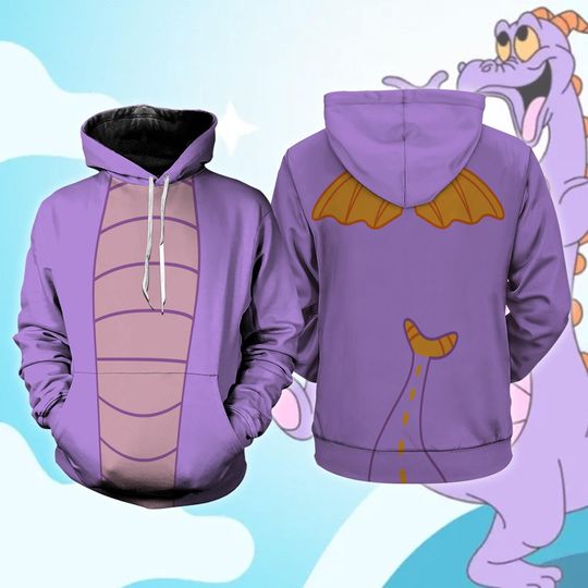 Discover Purple Dragon 3D Full Over Print Hoodie, Dragon Movie Cosplay Sweatshirt, Halloween Costume For Family Group, Dragon Birthday, Cute Dragon