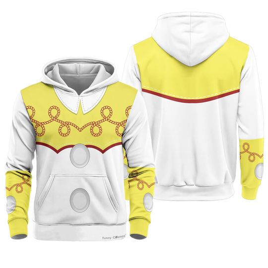 Discover Toy Story Jessie 3D Full Over Print Hoodie, Jessie Costume Hoodie, Toy Story 3D Shirt, Jessie Cosplay Sweatshirt, Halloween Costume Hoodie