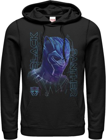 Discover Men's Marvel Black Panther 2018 3D Pattern Pull Over Hoodie