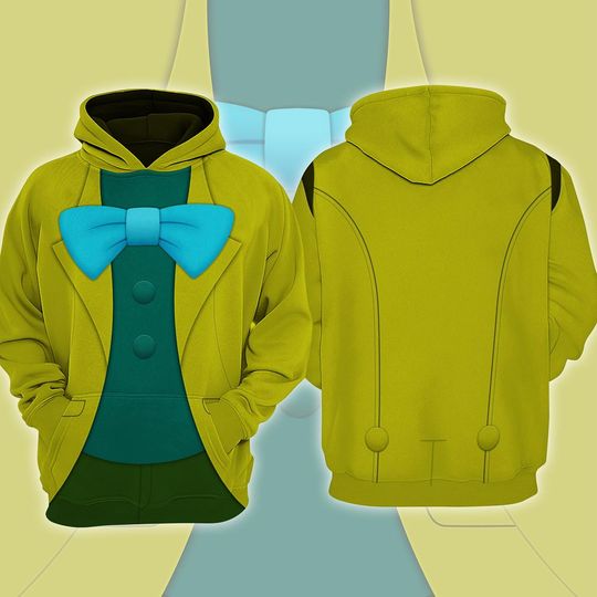 Mad Hatter Supervillain 3D Full Over Print Hoodie, Alice In Wonderland Cosplay Shirt