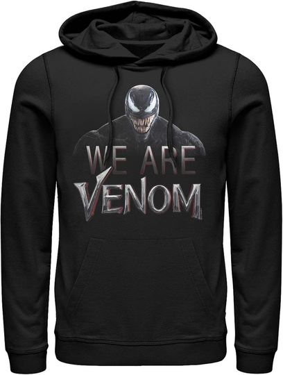 Discover Men's Marvel We Are Venom Film Logo Hoodie