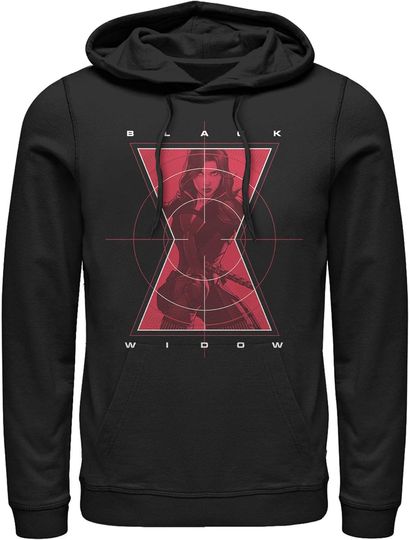 Men's Marvel Black Widow Hero Target Hoodie