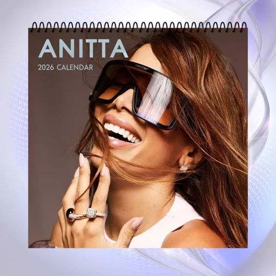 Discover Anitta 2026 Wall Calendar, Pop Music Star Photo Collection Gift Idea