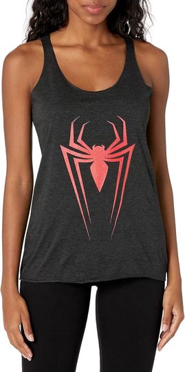 Discover Fifth Sun Women's Marvel Universe Long Spider Tri-Blend Racerback Layering Tank