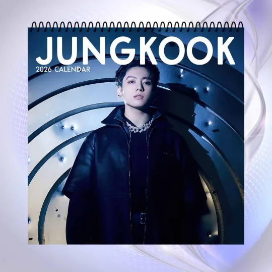 Jungkook 2026 Calendar, BTS Kpop Idol Wall Calendar, Fan Gift Collectible