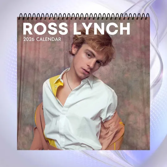 Ross Lynch 2026 Calendar, Music Star Wall Calendar, Teen Idol Gift for Fans