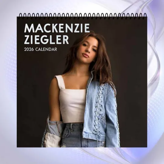 Discover Mackenzie Ziegler 2026 Calendar, Dance Star Wall Calendar, Teen Idol Gift