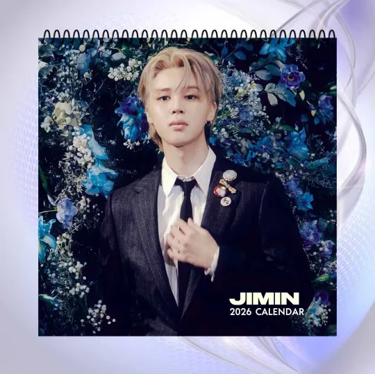 Jimin 2026 Calendar, BTS Kpop Idol Wall Calendar, Fan Collectible Gift