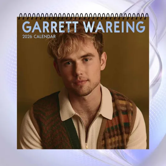 Discover Garrett Wareing 2026 Calendar, Celebrity Wall Calendar, Fan Collectible Gift