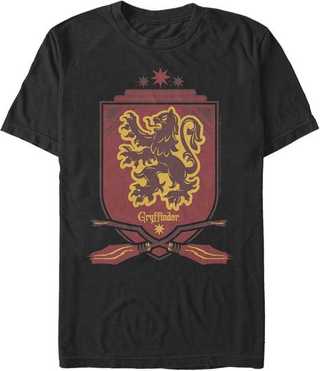 Men's Harry Potter Gryffindor House Shield T-Shirt