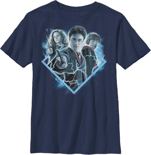 Boy's Harry Potter Best Friend Magic Trio T-Shirt