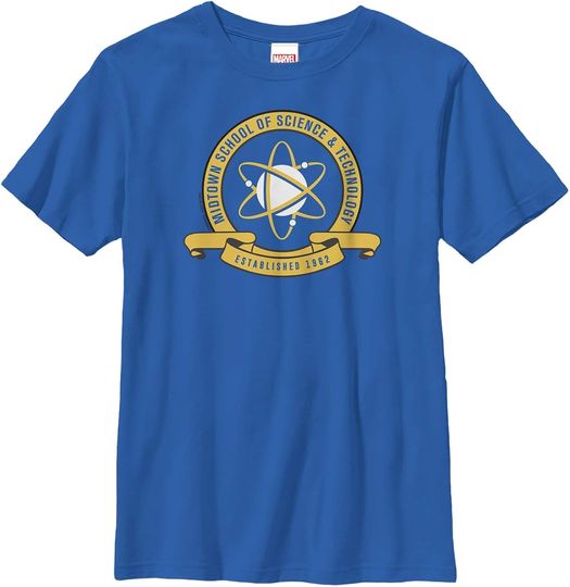 Discover Boy's Marrvel Spider-Man: Homecoming Midtown School Crest T-Shirt