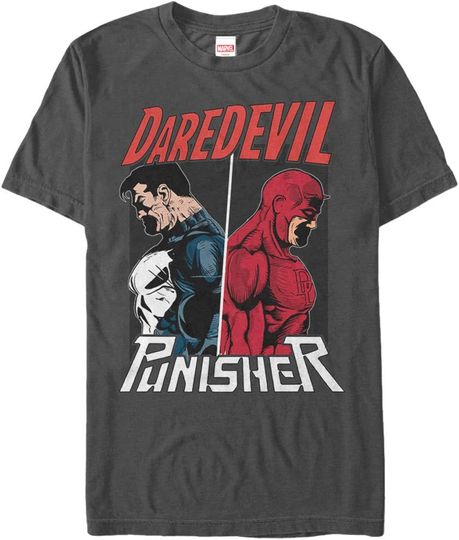 Men's Marrvel The Punisher vs. Daredevil T-Shirt