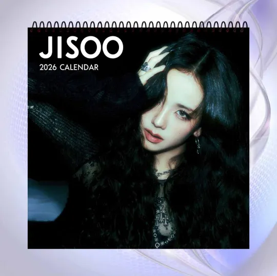 Jisoo 2026 Calendar, K-Pop Idol Wall Calendar, Blackpink Fan Gift Collectible