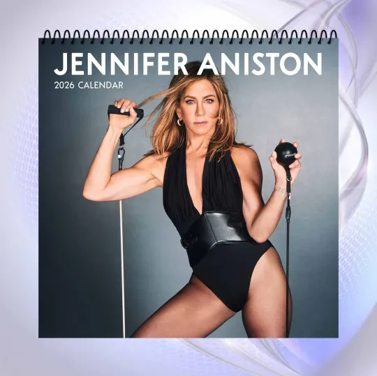 Jennifer Aniston 2026 Calendar, Fitness Icon Wall Calendar, Empowering Celebrity