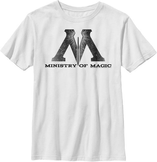 Boy's Harry Potter Ministry of Magic Logo T-Shirt