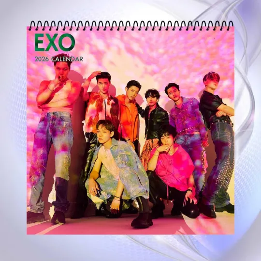 Discover EXO 2026 Calendar, Kpop Boy Band Wall Calendar, Fan Collectible Gift Idea