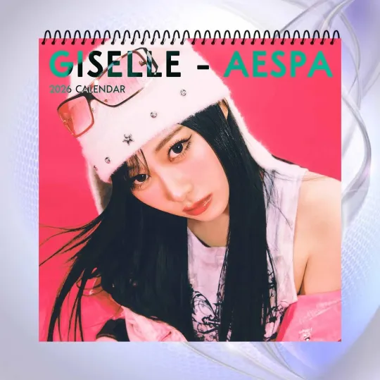 Discover Giselle Aespa 2026 Calendar, Kpop Idol Wall Calendar, Fan Gift Collectible
