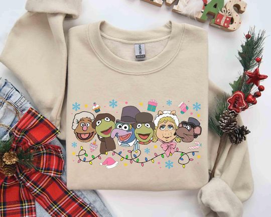 Discover Disney Muppet Christmas Carol Group Sweatshirt